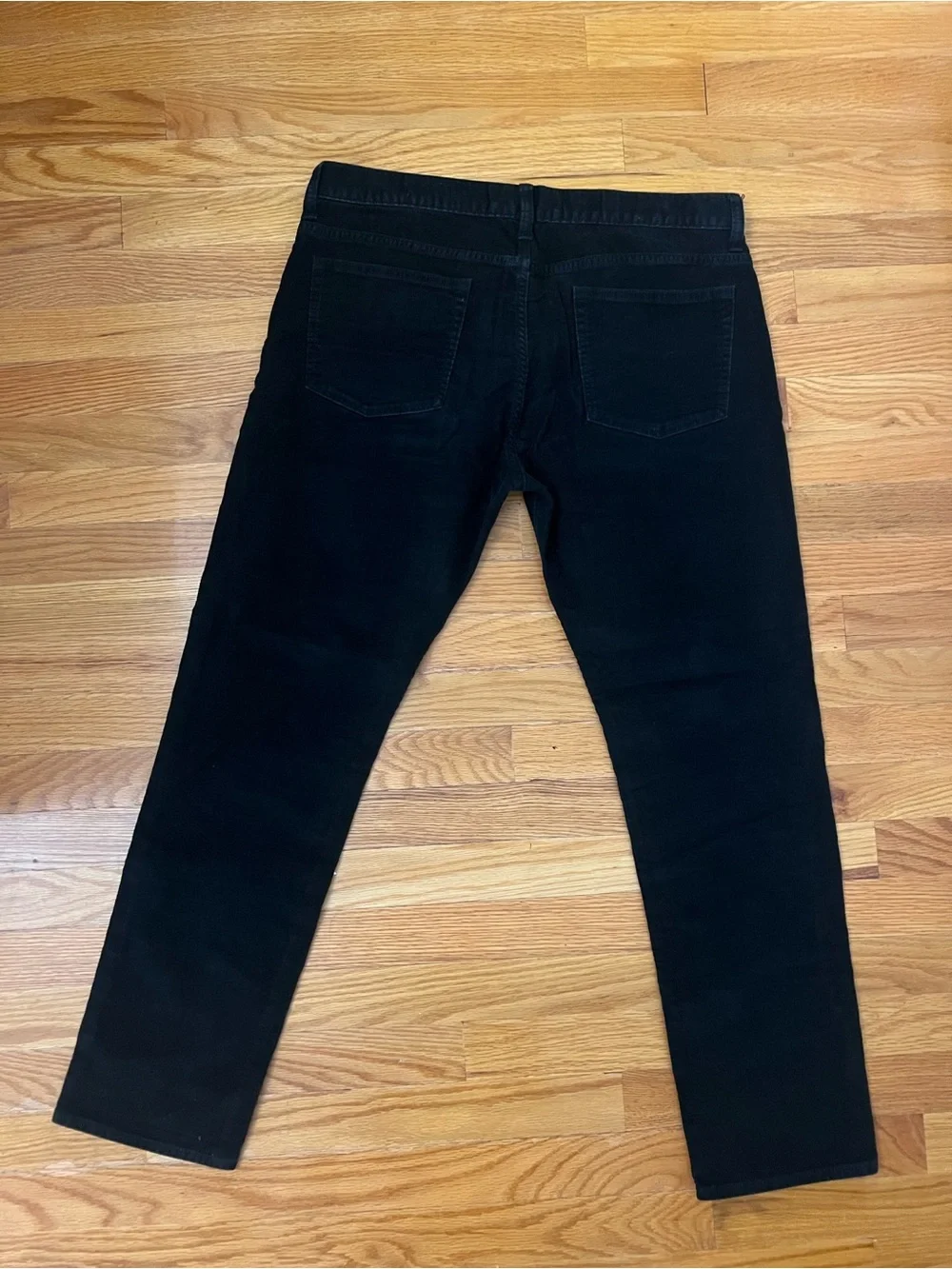 J. Crew 484 Slim Corduroy Black Pants